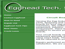 Tablet Screenshot of eggheadtechservice.com